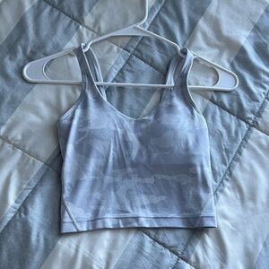 Lululemon Camo Pattern Align Tank - Light Gray